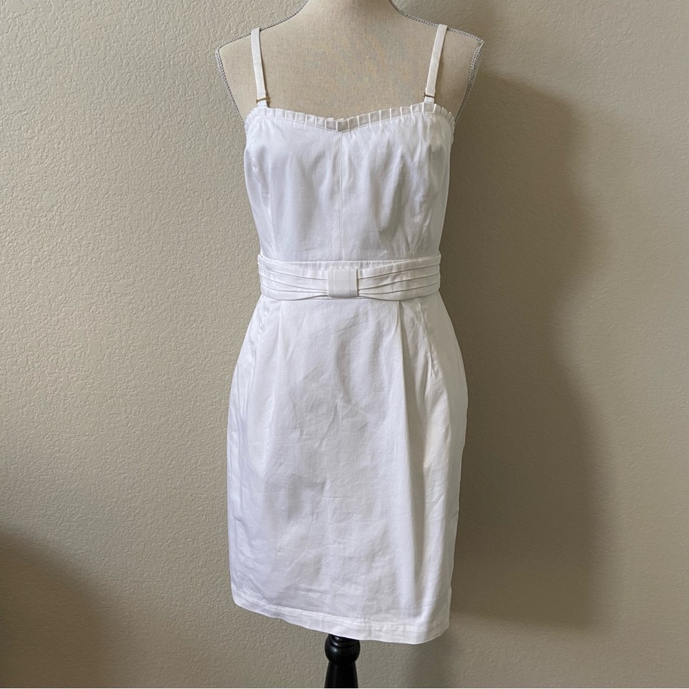 {Gianni Bini} Silvia Mini Dress Size 8 White